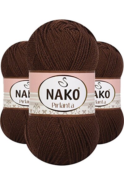 NAKO Dijamant 3303 (SMEĐA) Amigurumi pređa za ručno pletenje/y Vuna 1 komad