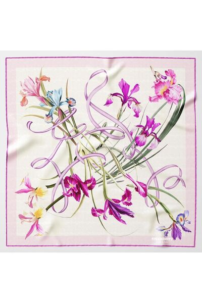 HUCKBERRY Susanna Italyan Malı Premium Series Ünlü Barbieri Yapımı Fular Bandana Şal Como Eşarp