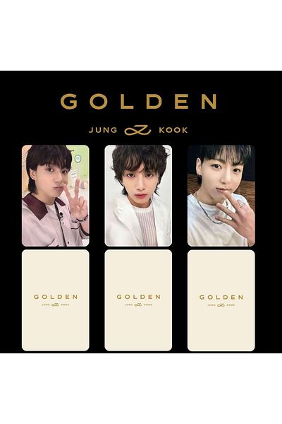Kpop Dünyasi BTS Jungkook '' Golden Japan FC JPFC '' POB Photocards