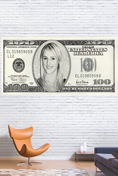 Vendini Kişiye Özel Amerikan Doları Duvar Örtüsü Duvar Halısı Wall Tapestry
