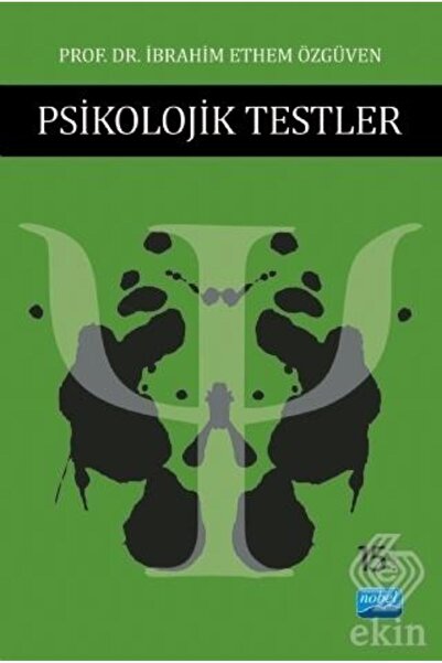 Nobel Akademik Yayıncılık Psikolojik Testler
