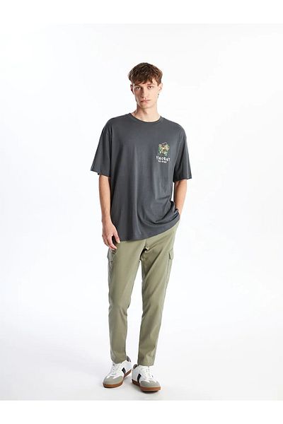 LC Waikiki Xside Light Khaki Slim Fit Men's Cargo Pants