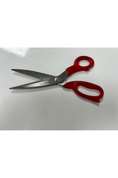 BİLKOD 23 Cm Red Fabric Tailor Scissors - 9" inch