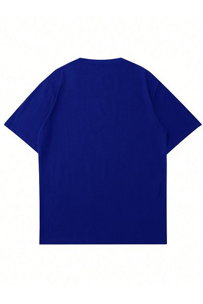Mad&Calf Μπλουζάκι Unisex Live In The Moment με στάμπα Oversize