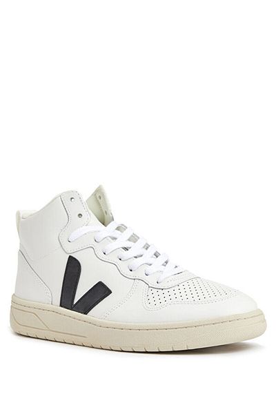 VEJA Λευκό Δερμάτινο Γυναικείο Sneaker V 15 - Μέγεθος: 37