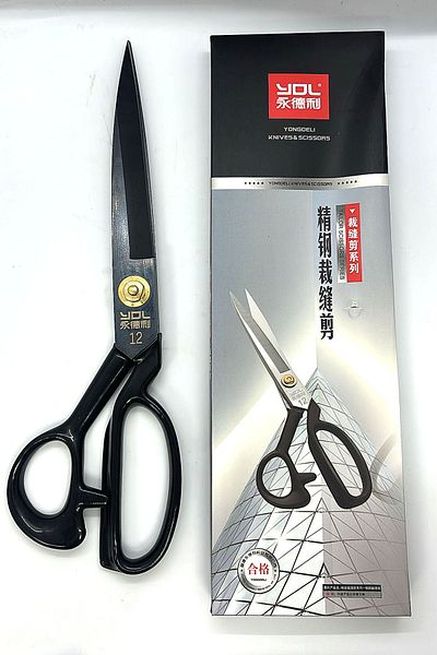 BİLKOD Size 12 Professional Steel Tailor Cutting Scissors