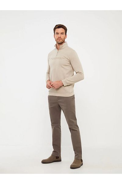 LC Waikiki Lcwaikiki Classic Men's Chino Pants - Brown, Standard Fit