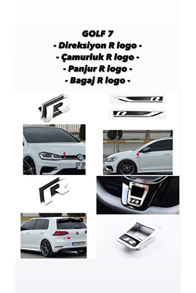 Bosch Golf 7 r logo set