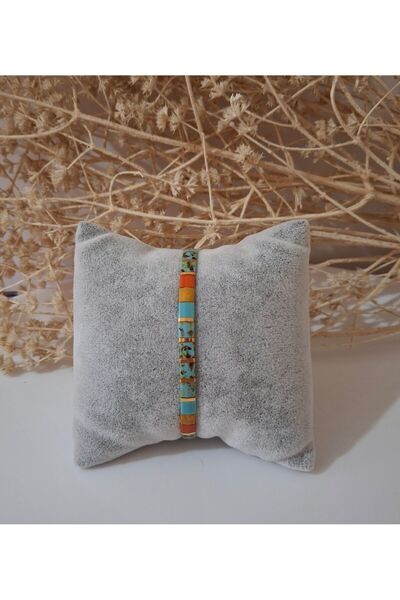 Demir Butik Renkli Tila Bileklik