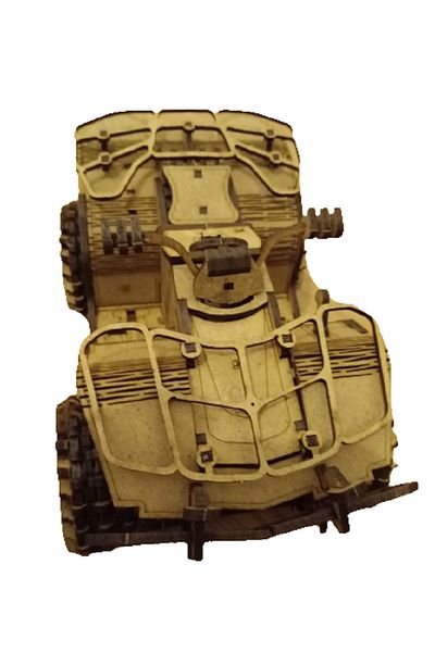 TLR hobi Wooden Car Model Atv Engine