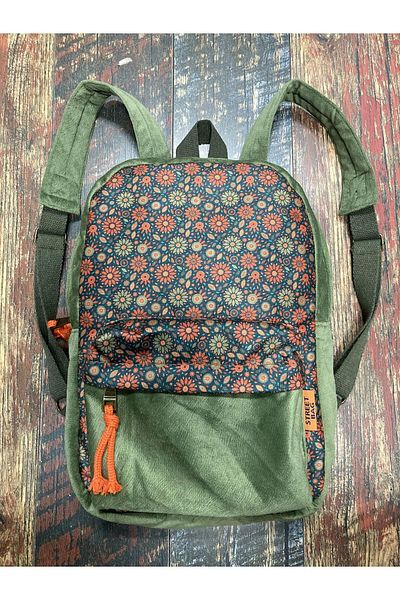 Street Bag Likya Ethnic Αυθεντικό σακίδιο πλάτης με μποέμ με μοτίβο καθημερινής χρήσης Τσάντα ταξιδιού