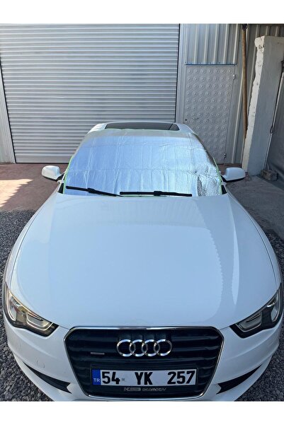 YGTAMBALAJ Araç Oto Ön Cam Güneşlik Kar Don Buzlanma Koruyucu Örtü Güneş Kar Buzlanma Önleyici