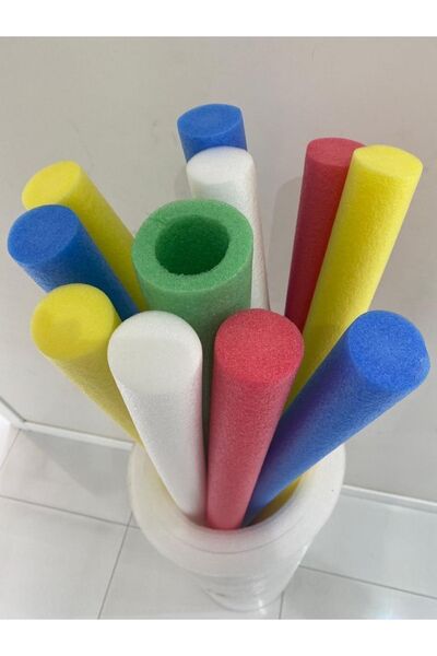 Genel Markalar 10 Adet Renkli Deniz ve Havuz Makarnası, Köpük Sosis, Yüzme Ma...