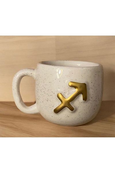 vira shop 200 Ml Ceramic Handmade Mug - Stylish Design