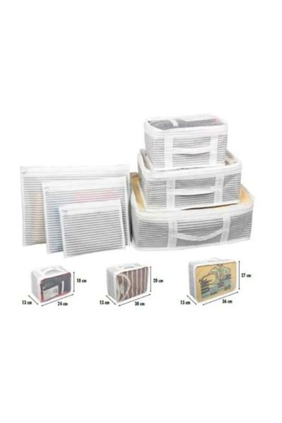 HOLLYHOME 6 Pieces Suitcase Organizer Organizer Suitcase Organizer