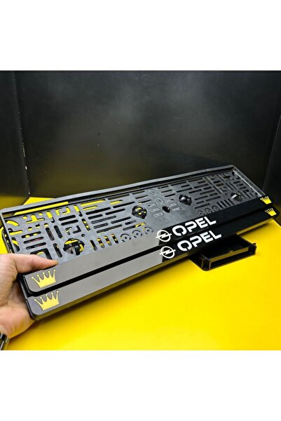 NCLASER MARKING OPEL Logolu Takmatik Plakalık