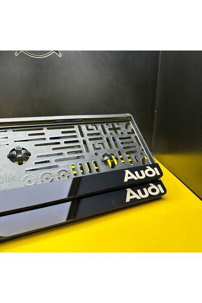 NCLASER MARKING Audi Logolu Takmatik Plakalık