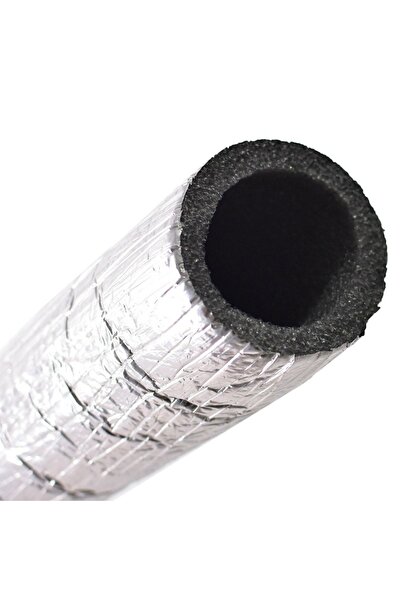 Uluçay 28/10 Mm 2 Metre Polietilen Alüminyum Folyolu Izole Boru Kılıfı (25 MM)