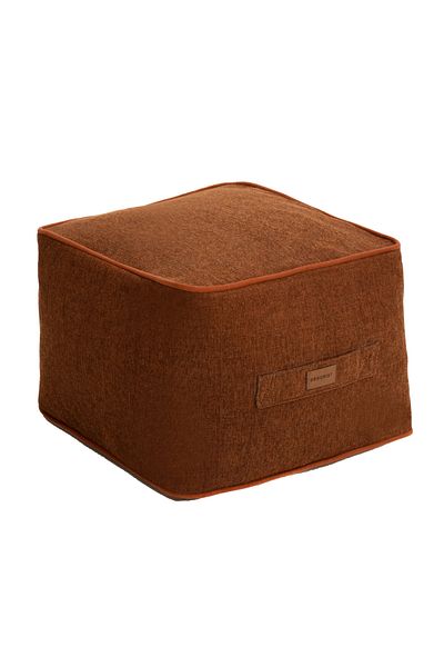 dekorist Decorist Pouf Ottoman Bequem - Würfel Pouf Fußhocker, Morbido Samtbeutel, Home Decor Poufs Extra