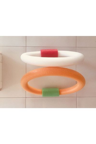 senal ticaret Lockable Sea and Pool Pasta - Orange-green