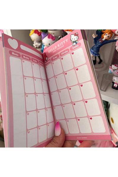 Kawaii Sanrio Kuromi Mini Planner Notebook