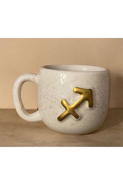 vira shop 200 Ml Ceramic Handmade Mug - Stylish Design