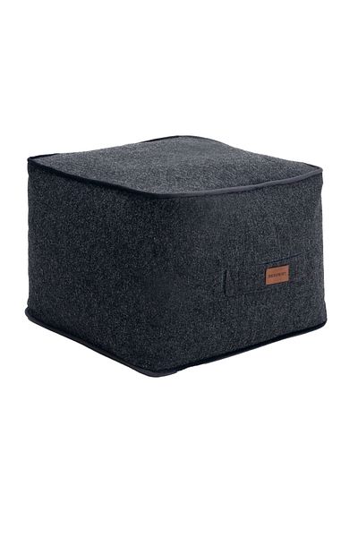 dekorist Decorist Pouf Ottoman Bequem - Würfel Pouf Fußhocker, Morbido Samtbeutel, Home Decor Poufs Extra