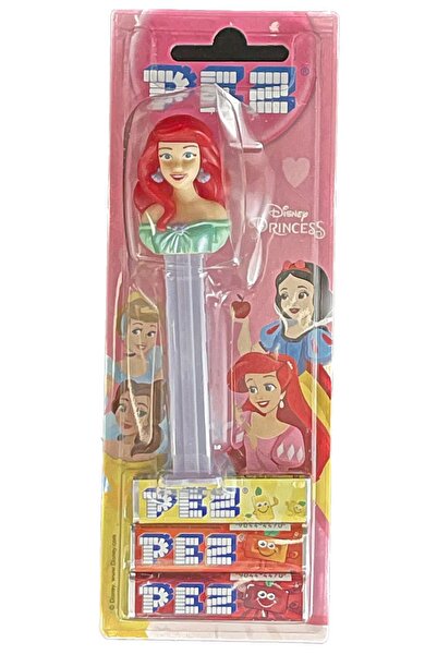 Pez Disney Princess Lisanslı 1 Oyuncak Dispenser + 3 Şeker Paketi