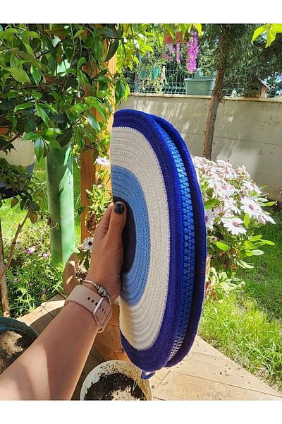Yektayla Handmade Clutch Evil Eye Beaded Model Bag