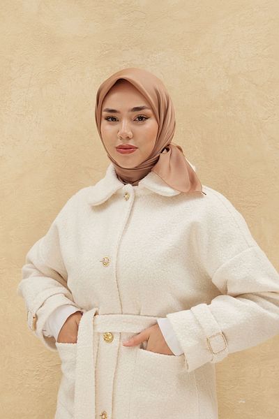 Silk Home Plain Shiny Scarf 75006-18