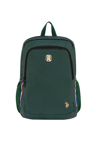 U.S. Polo Assn. ΒΑΣΗ. POLO ASSN. 24052-24049 Unisex Green School Bag - Backpack