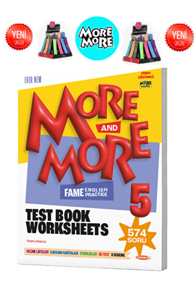 Fenomen Yayıncılık 5.Sınıf More&More 5.Sınıf Fenomen Test Book Worksheets 574...