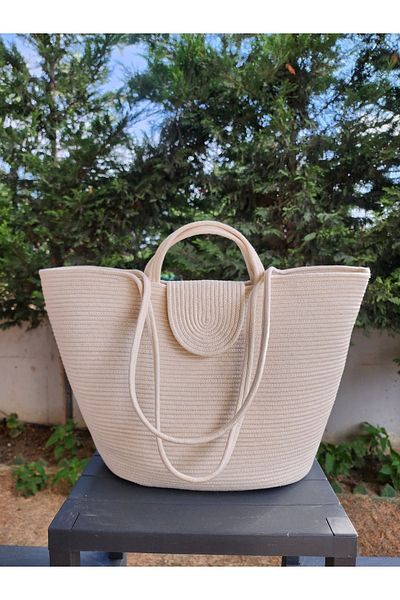 Yektayla Handmade Beach Bag Shoulder Bag Straw Bag