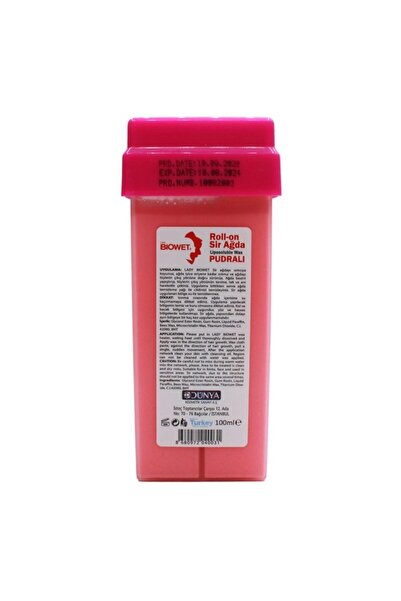 Genel Markalar Bıowet Pudralı Roll-on Sir Ağda 100 Ml