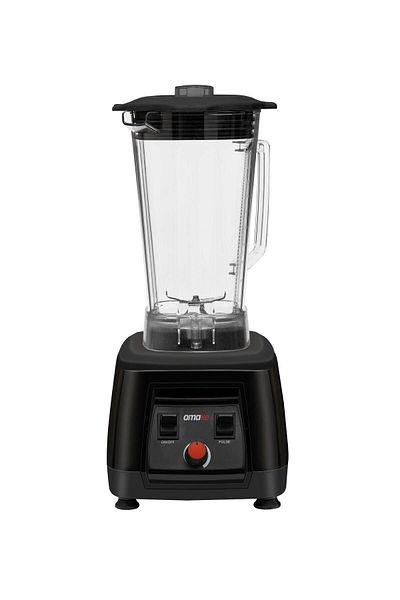 OMAKE Black Bar Blender - 2200 Watt Ice Crusher - 3 Liters