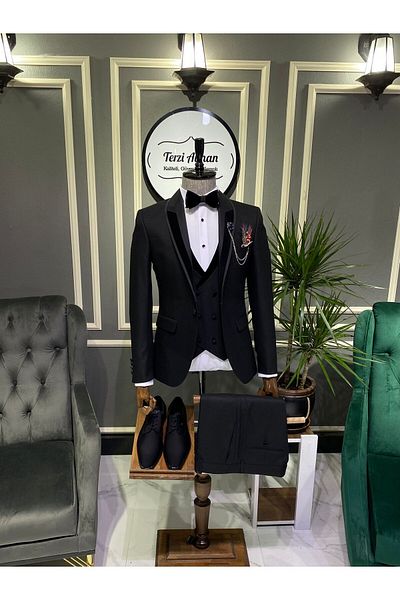 Terziayhan Full set of groom suits 018 model slimfit