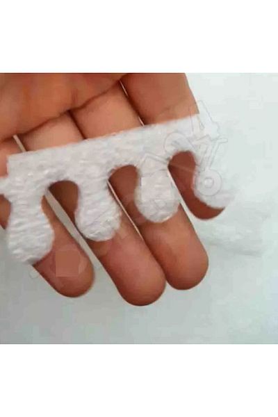 Rns 100 Pieces Disposable Pedicure Flip-flop Horse Separator Separator