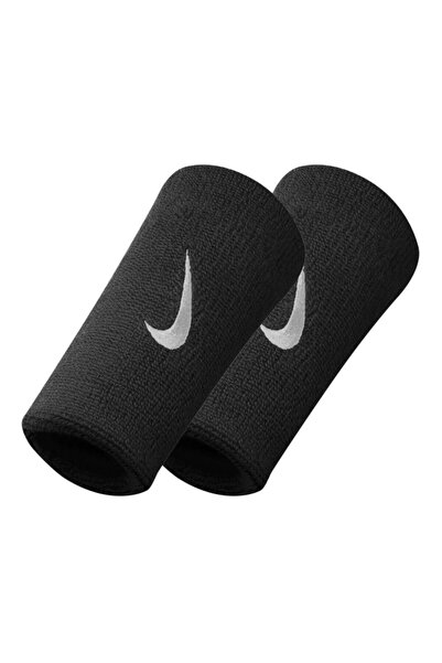 Nike Swoosh Wristbands Doublewide Havlu El Bilekliği Siyah N.nn.05.010.os