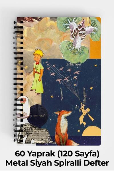 Anime Marketi تصميم جمالي قديم A5 دفتر بغلاف صلب حلزوني 120 ورقة