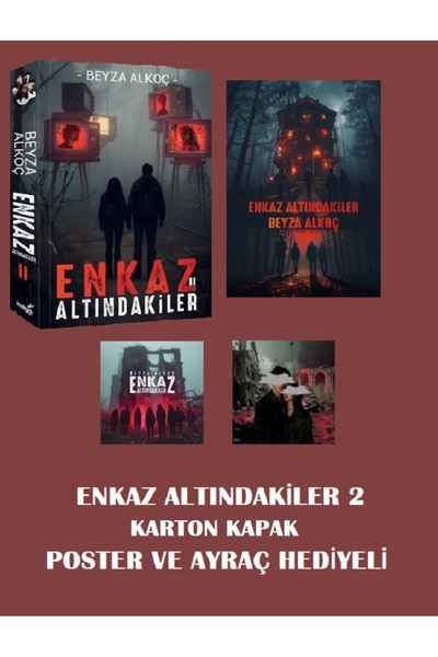 İndigo Kitap ENKAZ ALTINDAKİLER 2  KARTON KAPAK POSTER AYRAÇ HEDİYELİ