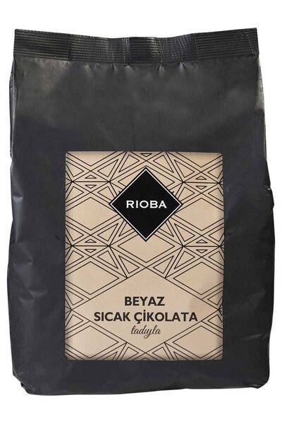 Rioba Rıoba Sıcak Beyaz Çikolata 1KG Sıcak İçecek Pratik Kahve Hızlı Kafe Ote...