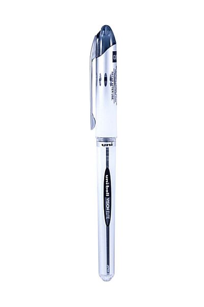 UNİ-BALL Ub-200 Vision Elite Black Roller Pen - 0.8 Mm Ball Nib