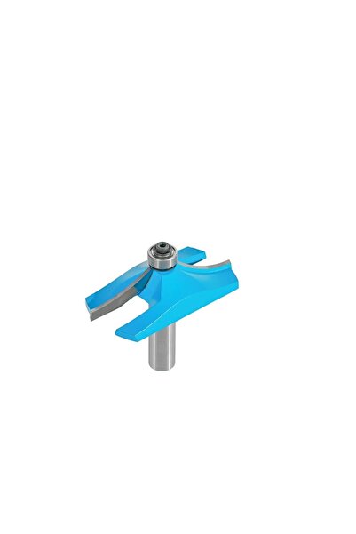 Ronia Ahşap Freze Bıçağı 21b-69815912 Rulmanlı Motif Profilli Freze Ucu Sap 12 Mm