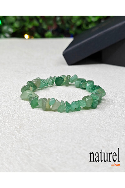 Naturel Tılsım سوار افينتورين المكسور من الحجر الطبيعي للجنسين - سوار نسائي -...