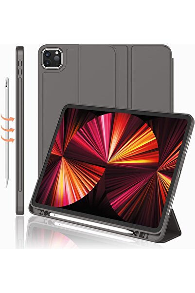 TEKNETSTORE Apple Ipad Pro 4. Nesil M2 2022 11 Inç Tablet Uyumlu Kılıf Uyku M...