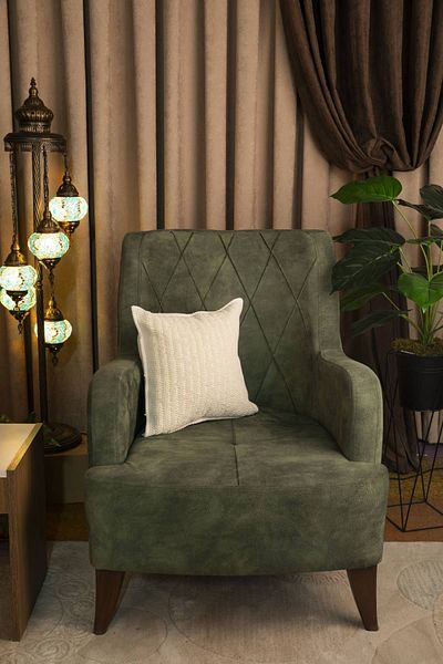 WOOF HOME Față de pernă decorativă din bumbac cu motiv nordic