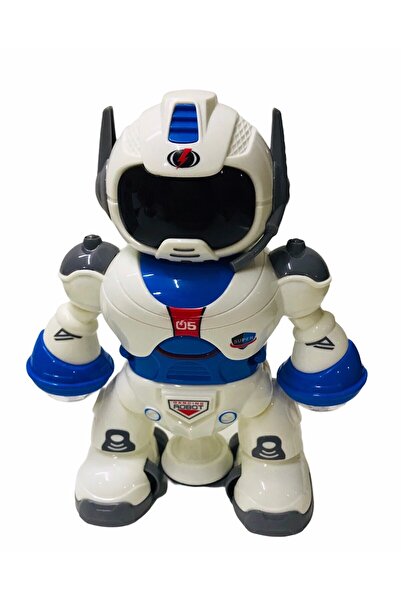 Beyazkuş Dans Eden 360 Derece Dönebilen Sesli Işıklı Robot Oyuncak