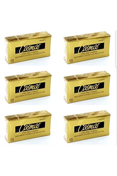 cosmos Prezervatif Ultra Thin Süper Ince 12'li X 6 Paket Condom
