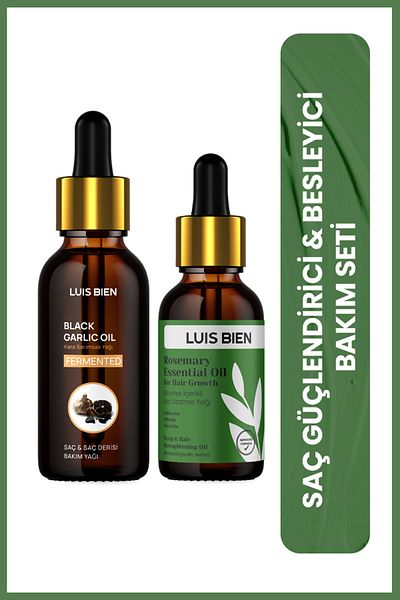 Luis Bien Rosemary Oil anD Black Garlic Oil - Hair Loss anD Nourishing