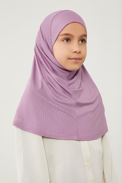 Melodi Scarf Μωβ Hijab Παιδικό Καπό Προσευχής - Κασκόλ και Σάλι Υγιεινή